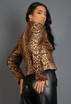 Leopard Print Blazer