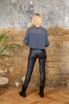 Leopard Waxed Trousers