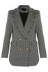 Houndstooth Longline Blazer