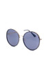 Round Sunglasses In Metal