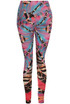 Tiger Print High Waist Push Up Leggings