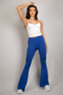 High Waist Flare Trousers