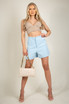 High Waist Tailored Shorts