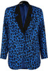 Leopard Print Oversized Blazer