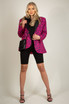 Leopard Print Oversized Blazer