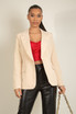 Tailored One Button Blazer