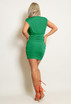 Sleeveless Ruched Mini Dress