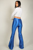 00’s High Waisted Disco Flare Trouser