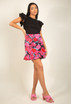 Fine Knit Frilled Sleeve Top