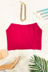 Cropped Corset Bandeau Top