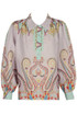 Paisley Print Blouse