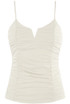 Ruched Fitted Cami Tops