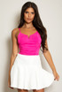 Ruched Fitted Cami Tops