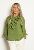 Frill Chiffon Blouse