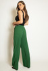 Pleated Wide Leg Trouser