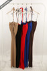 Ribbed Knit Halter Midi Dress
