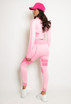 Active Three Piece Gym Set In Two Tone