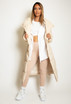 Belted Long Puffer Jacket