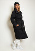 Belted Long Puffer Jacket