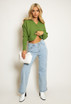 Cropped Jumper With Collar