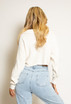 Cropped Jumper With Collar