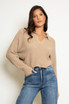 Cropped Jumper With Collar