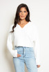 Cropped Jumper With Collar