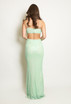 Cut Out Sequin Maxi Dress