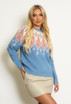 Fairisle Round Neck Jumper