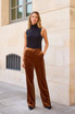 Velvet Straight Leg Trouser