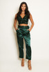 Sequin Plunge Bralet
