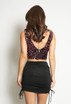 Sequin Plunge Bralet