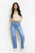 High Waisted Wide Leg Jeans