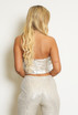 Metallic Corset Top