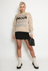Amour Embellished Fine Knit Jumper