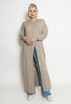 Maxi Jumper With Front Split