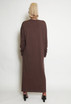 Maxi Jumper With Front Split