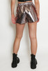 Metallic Runner Shorts