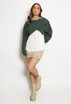 Cropped Wrap Jumper