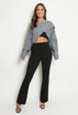 Cropped Wrap Jumper