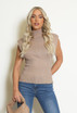 Sleeveless Knitted Top