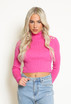 Cropped Button Shoulder Jumper