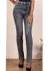 Ankle Slit Skinny Jeans