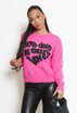 HOW DEEP IS OUR LOVE Knitted Jumper