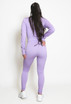 Ribbed Active Zip Up Three Piece Set