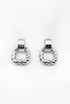 Twisted Rope Square Statement Earrings