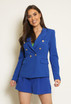 Golden Buttons Double Breast Blazer (INDIVIDUAL SIZES)