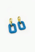 Oversized Triple Link Earrings 