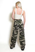 Camouflage Cargo Pocketed Trousers