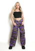 Camouflage Cargo Wide Leg Trousers